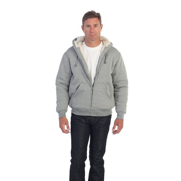 Gioberti Sherpa Fleece Hoodie Heather