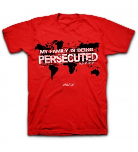 Persecuted Church Tee Red Christian