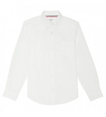 Men's Long Sleeve Oxford- White - CD12O5HPC9H