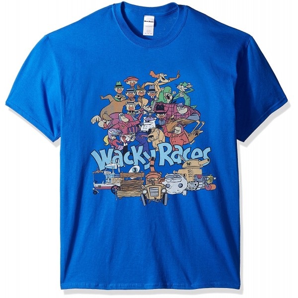 Hanna Barbera Wacky Races T Shirt Royal