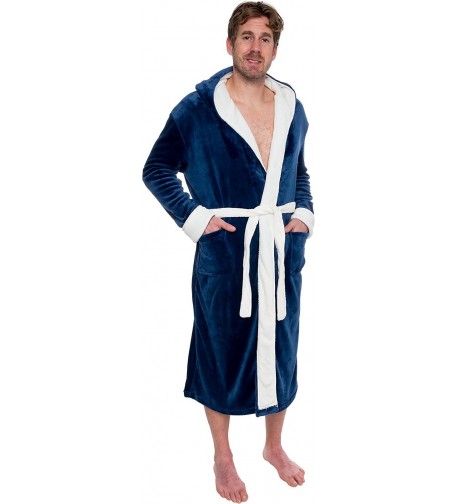 Ross Michaels Hooded Kimono Bathrobe