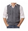 Lisianthuas Argyle V Neck Sweater Color