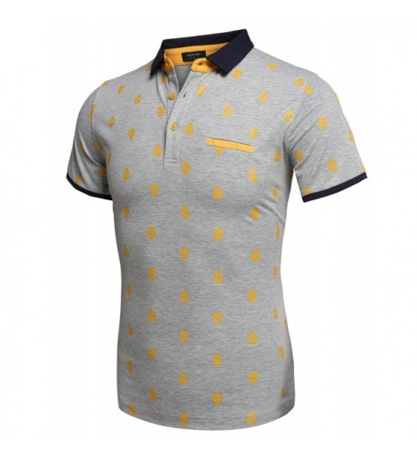 Coofandy Sleeve Pattern Shirts T shirt