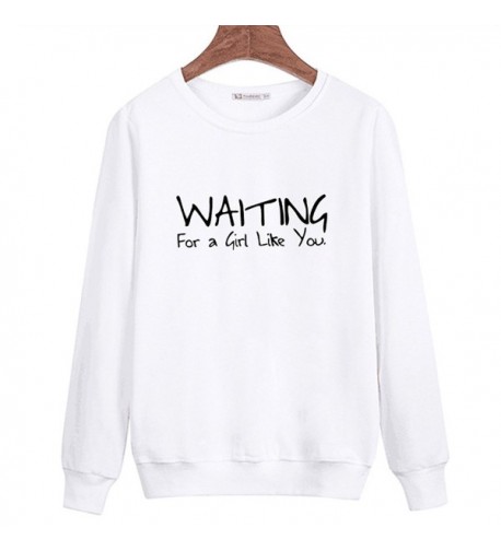 QZUnique Spring Graphic Crewneck Sweatshirt