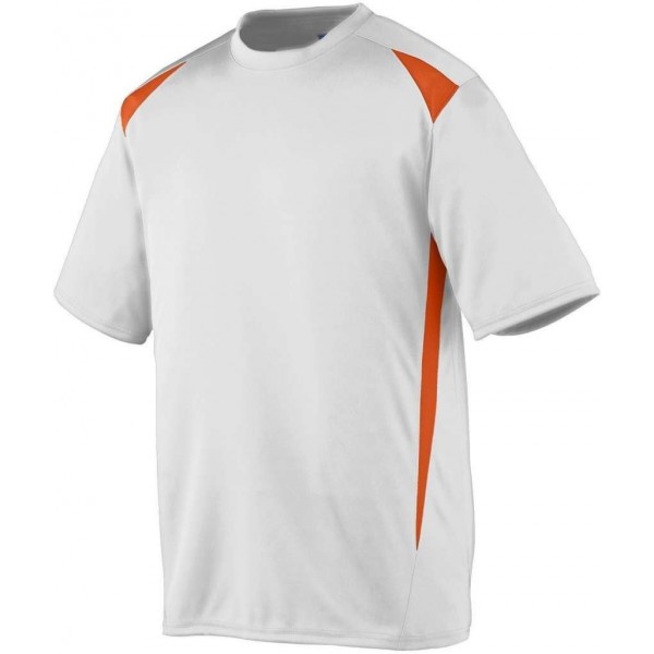 Augusta Sportswear M47465 WhiteOrange S 1050 Premier