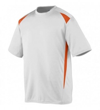 Augusta Sportswear M47465 WhiteOrange S 1050 Premier