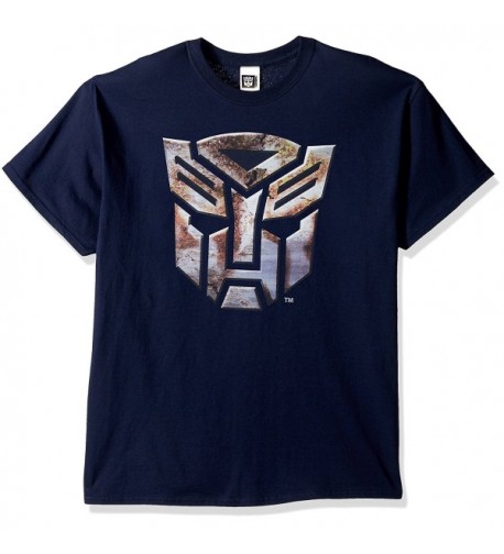 Transformers Mens Logo T Shirt Navy