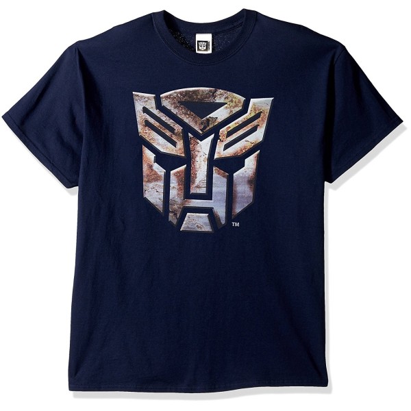 Transformers Mens Logo T Shirt Navy