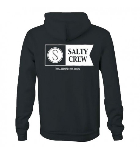 Salty Crew Hoodie Charcoal Medium