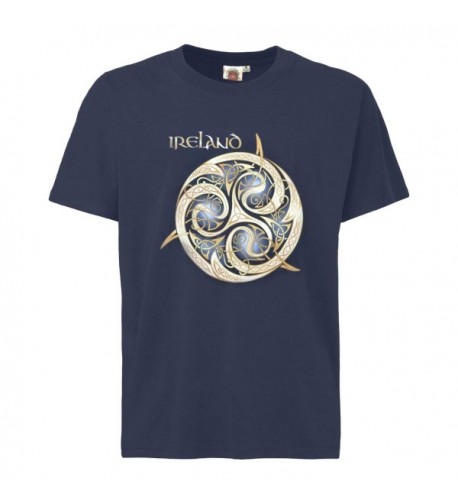 T shirt Celtic Spiral Design Ireland