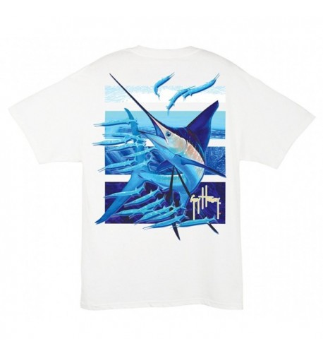 Guy Harvey Ballyhoo T Shirt White