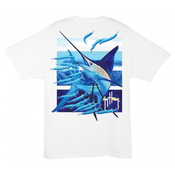 Guy Harvey Ballyhoo T Shirt White