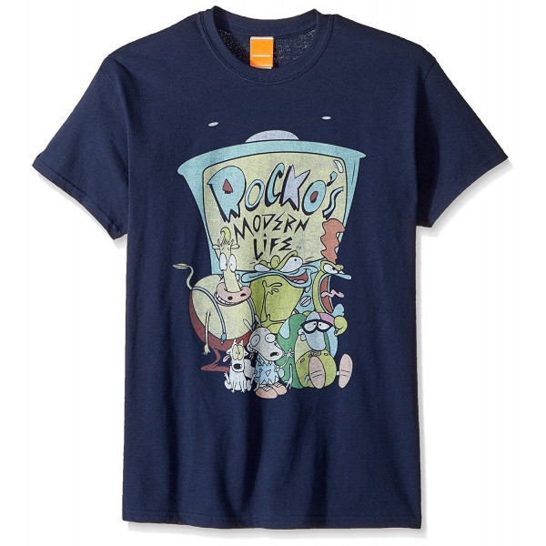 Nickelodeon Mens Rocko Group T Shirt