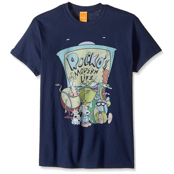 Men's Rocko Group Shot T-Shirt - Navy - CY182M0KDM3