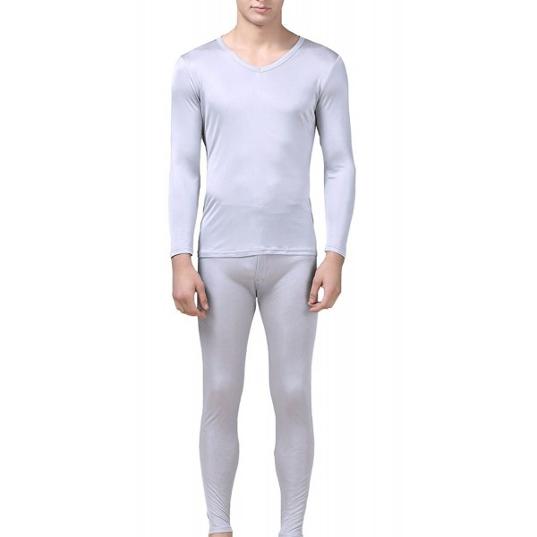 Fashion Silk Thermal Underwear Mulberry