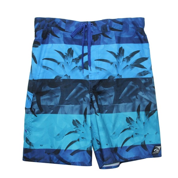 Laguna Floral Pattern Boardshorts Drawcord