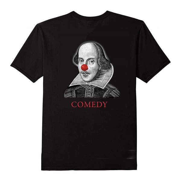 Shakespeare Comedy Tragedy T Shirt X Large