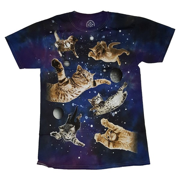 Ninja Kitty Flying Space T Shirt