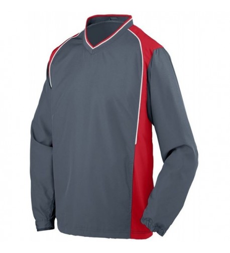 Augusta Sportswear Pullover Graphite White