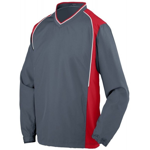 Augusta Sportswear Pullover Graphite White