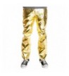Ragstock Metallic Shiny Jeans Gold 34