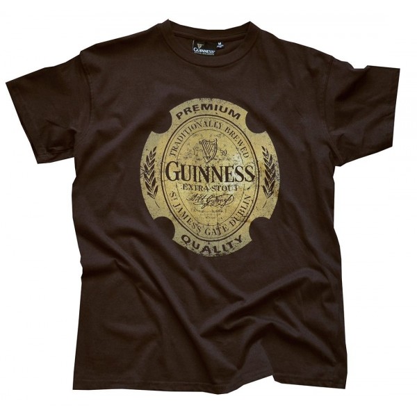 Guinness Chocolate Brown T Shrit XXLarge