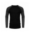 COOFANDY Contrast Crew Neck Lightweight Pullover