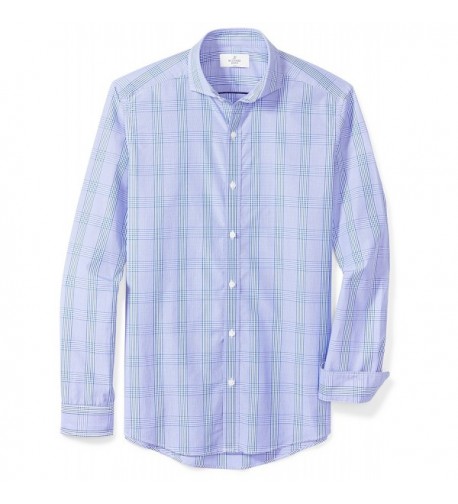 Buttoned Down Cutaway Collar Sport Shirt