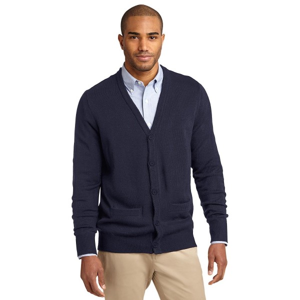 Port Authority Cardigan Sweater Pockets