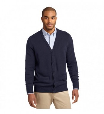 Port Authority Cardigan Sweater Pockets