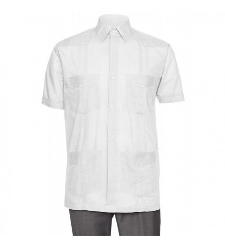 Gentlemens Collection Sleeve Guayabera X Large