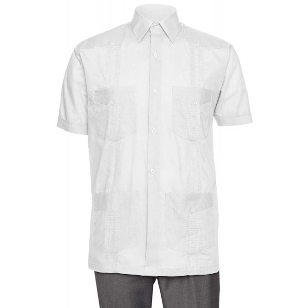 Gentlemens Collection Sleeve Guayabera X Large