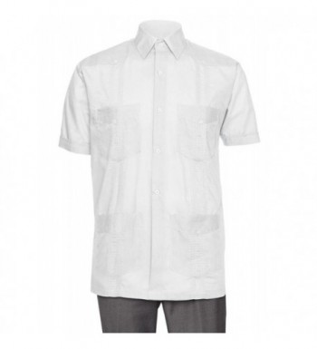 Gentlemens Collection Sleeve Guayabera X Large