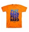 Play Hard T Shirt Safety orange