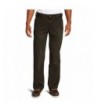 Haggar Khaki Washed Straight Chocolate