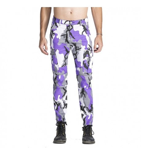 Idopy Street Camouflage Joggers Stretchy