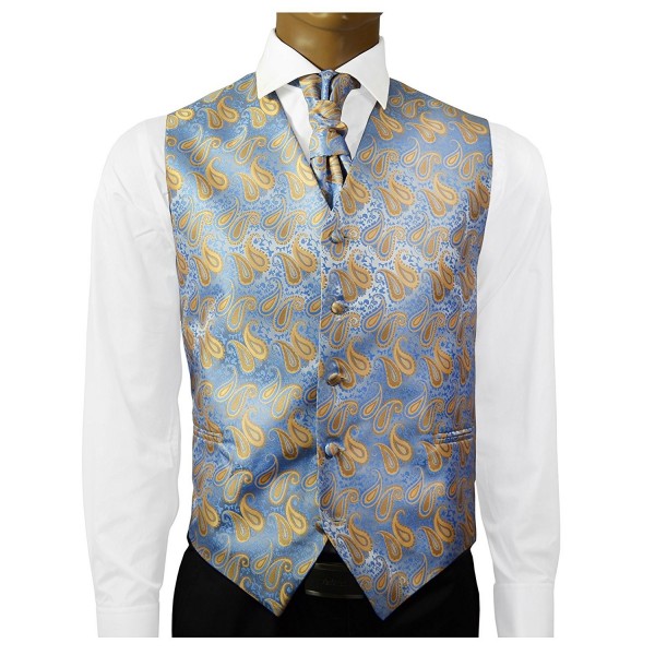 Alaskan Paisley Wedding Cravat Cufflinks