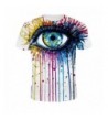 NEWCOSPLAY colorful Printed T Shirt Fashion