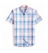 Goodthreads Slim Fit Short Sleeve Large Scale Plaid