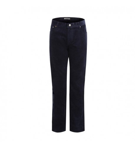 ForeMode Corduroy Straight Pants Trousers