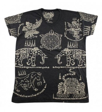 Tattoo elephant turtle T Shirt WK01 2