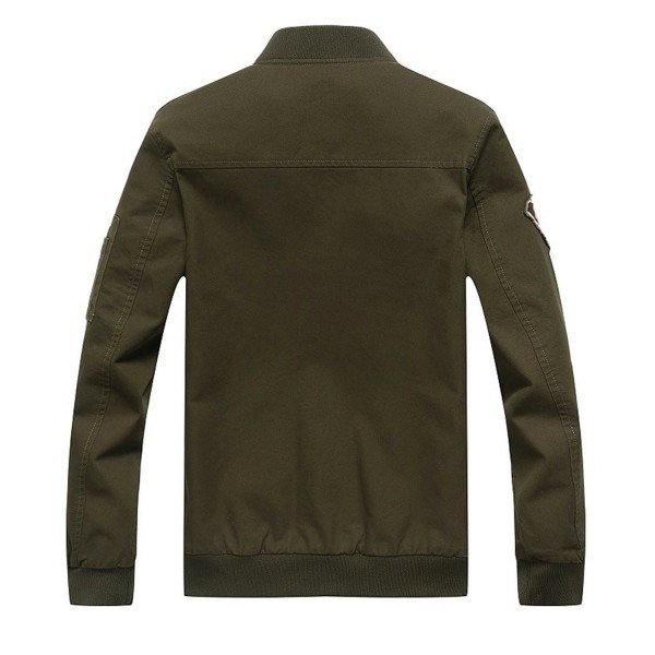Bomber Military Lightweight Jackets - Army Green - CH184N53MYE
