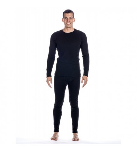 Mens Classic Waffle Thermal Bottom