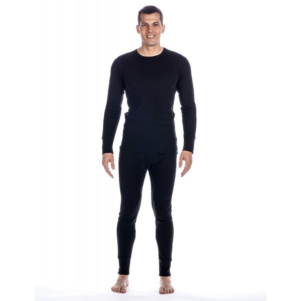 Mens Classic Waffle Thermal Bottom