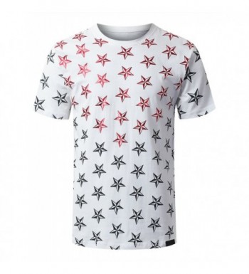 URBANCREWS Hipster Print Graphic T Shirt