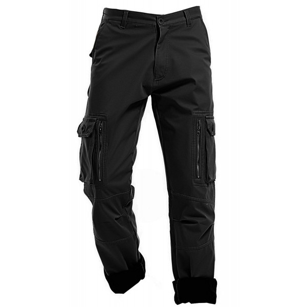 AIZESI Thicken Winter Fleece Trousers