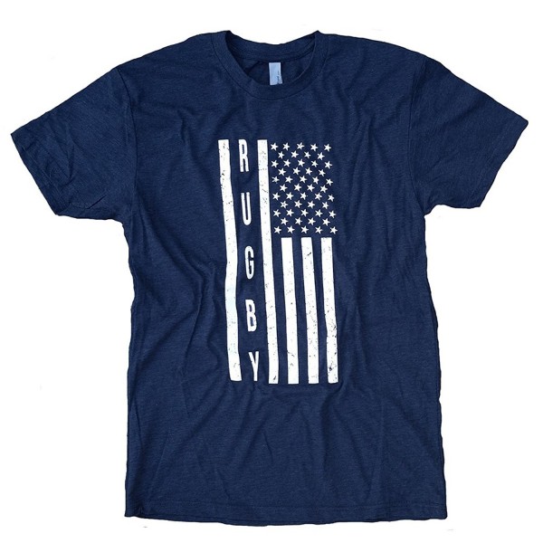 USA Flag Rugby T Shirt L