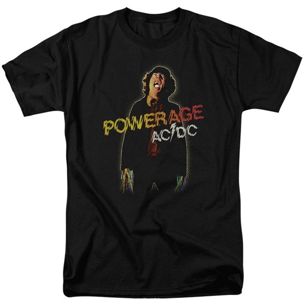 AC DC Powerage T Shirt Medium