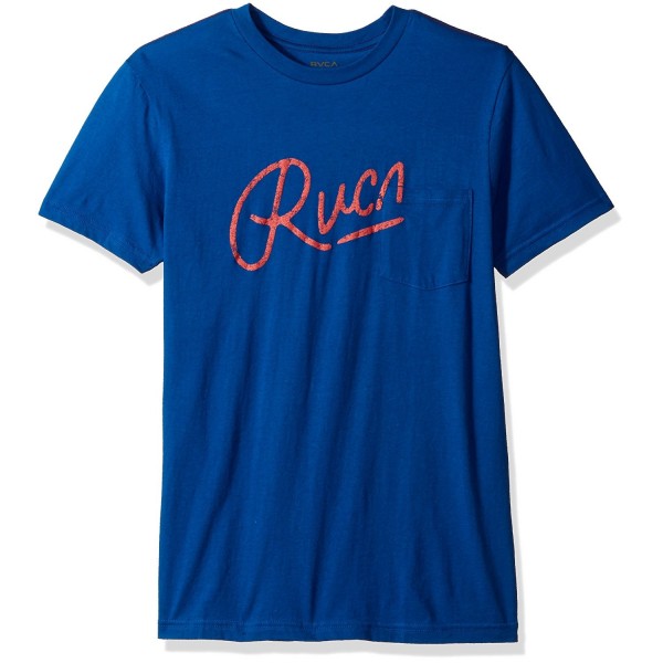 RVCA Mowgli Script Pocket Lapis