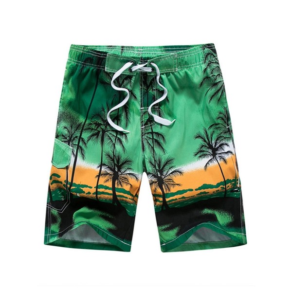 Hanmor Casual Printed Shorts Hawaiian